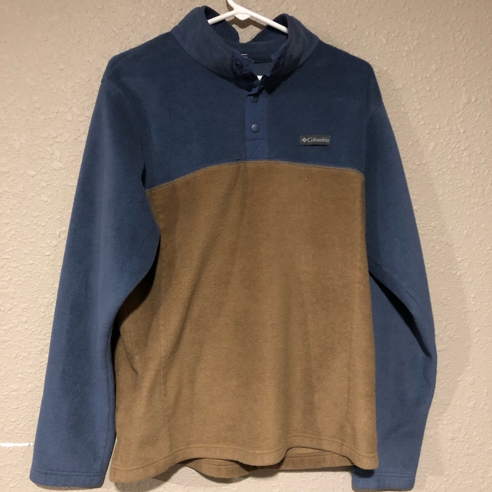 Mens Columbia fleece pullover